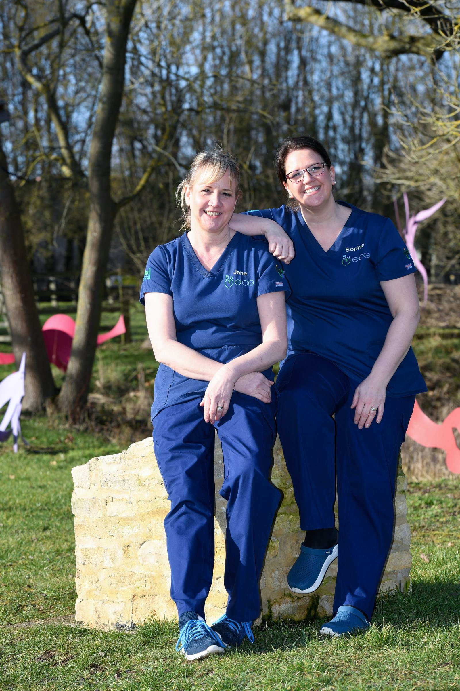ECG Healthcare clinical staff